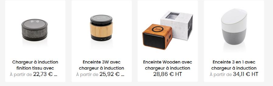 Les enceintes avec chargeur à induction : des objets média qui vont feront sortir du lot