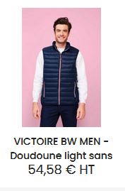 Body warmer homme