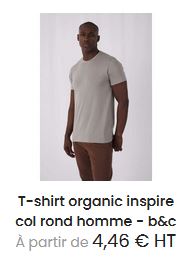 Tee-shirt organique homme label Bio
