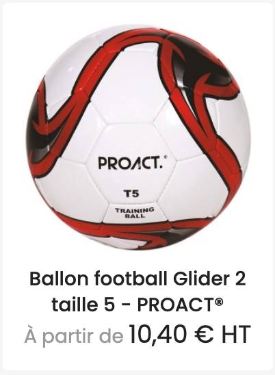 Ballon football publicitaire