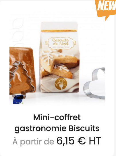 Mini coffret gastronomie biscuits